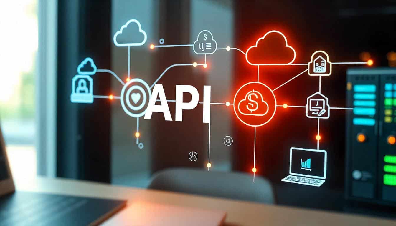 API開発・統合サービスのイメージ - システム間連携による業務効率化ソリューション